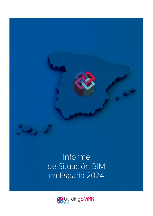 Portada del Informe de Situación BIM en España 2024, buildingSMART Spain