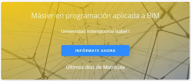 Máster en programación aplicada a BIM
