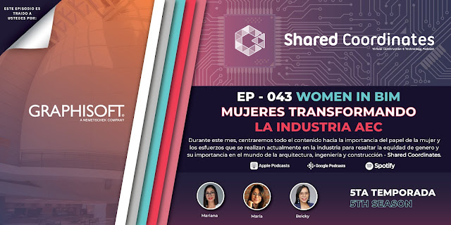 Shared Coordinates: Episodio 43 «Women in BIM»